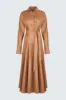 Raina Dress In Cotton Sateen sold by H by Halston