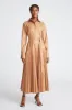 Raina Dress In Cotton Sateen sold by H by Halston