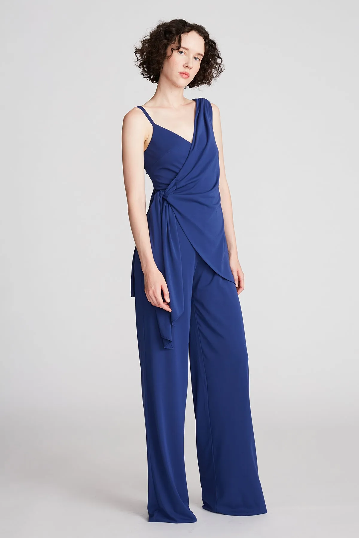 Zaria Jumpsuit In Matte Jersey sold by H by Halston product image thumbnail 5