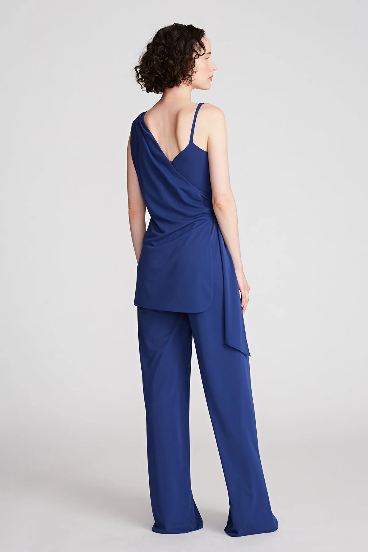 Zaria Jumpsuit In Matte Jersey sold by H by Halston product image thumbnail 2