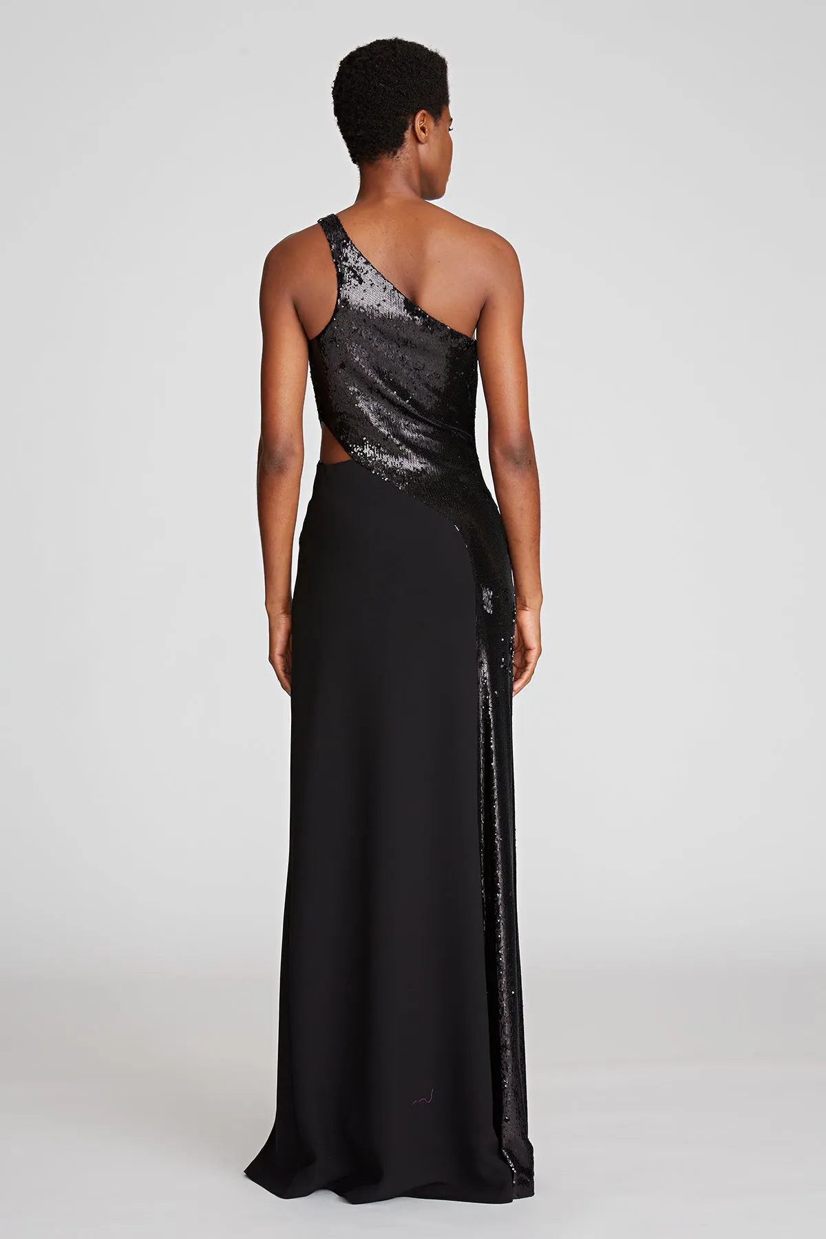 Carson Gown In Sequins/Crepe sold by H by Halston product image thumbnail 3
