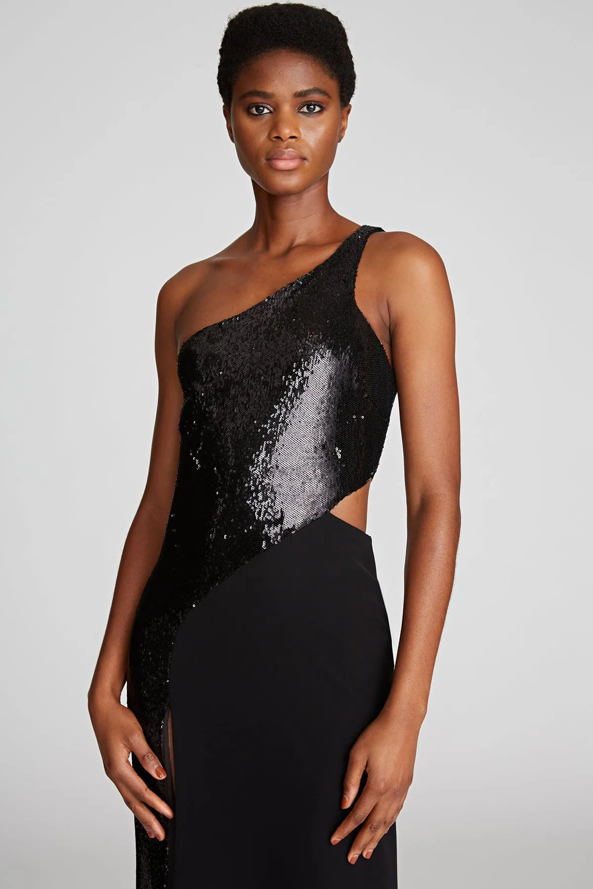 Carson Gown In Sequins/Crepe sold by H by Halston product image thumbnail 5