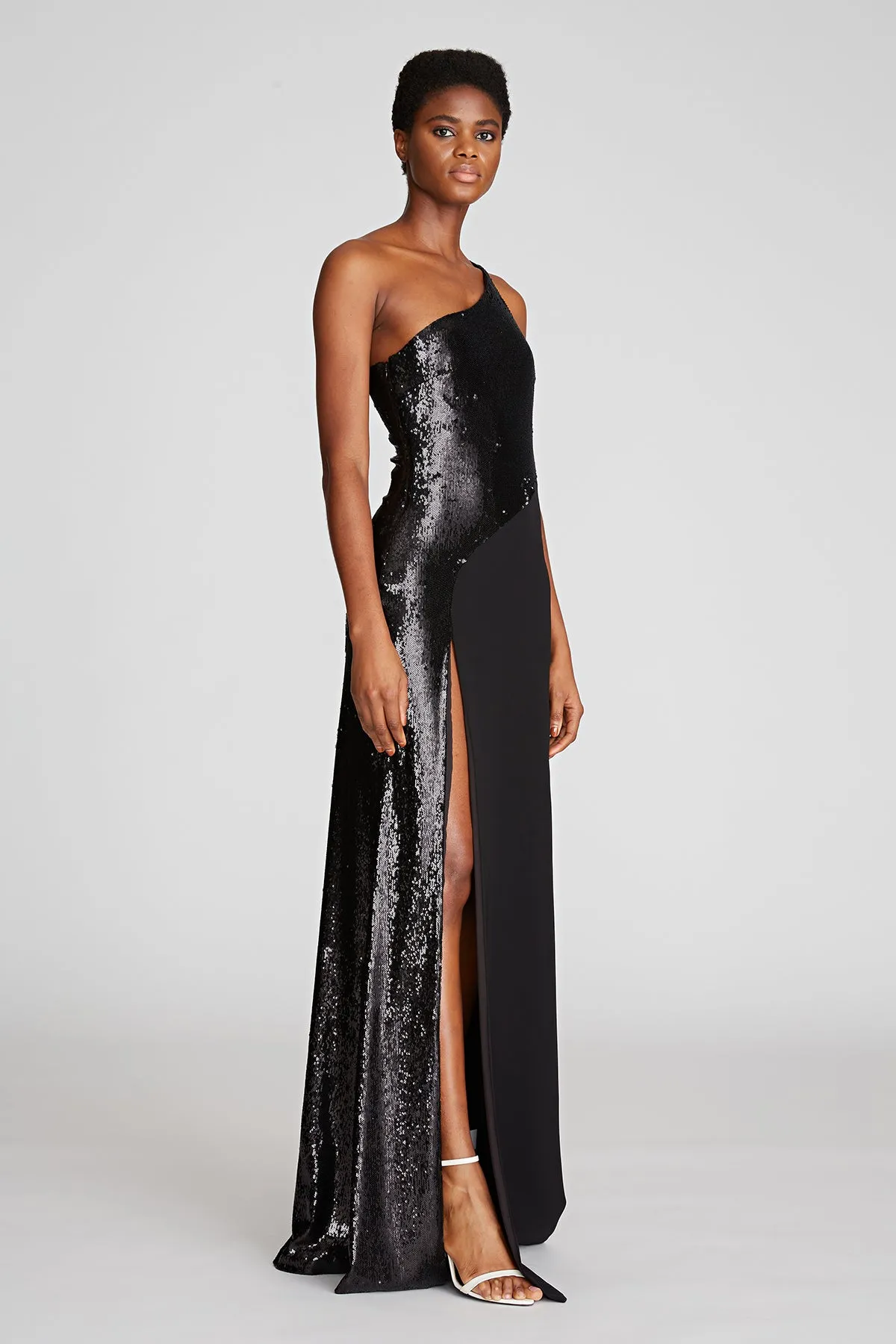 Carson Gown In Sequins/Crepe sold by H by Halston product image thumbnail 4