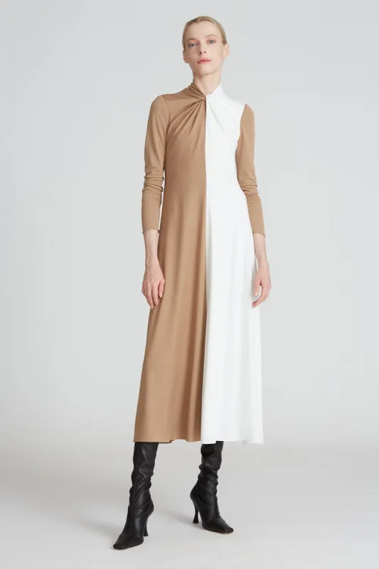 Adelina Jersey Dress sold by H by Halston