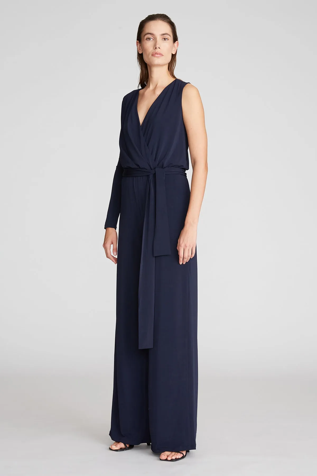 Felix Matte Jersey Jumpsuit sold by H by Halston product image thumbnail 3