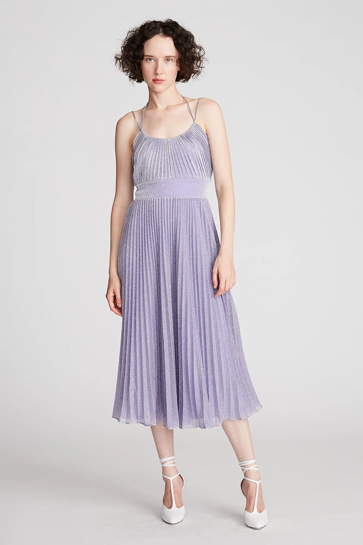 Evelia Dress In Shimmer Jersey sold by H by Halston product image thumbnail 3