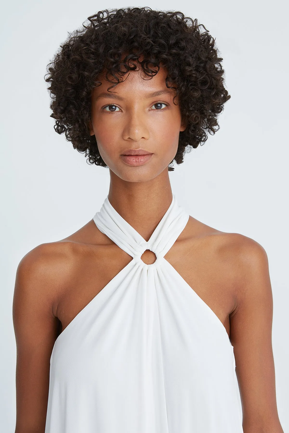 Karsyn Jersey Ruched Dress sold by H by Halston product image thumbnail 4