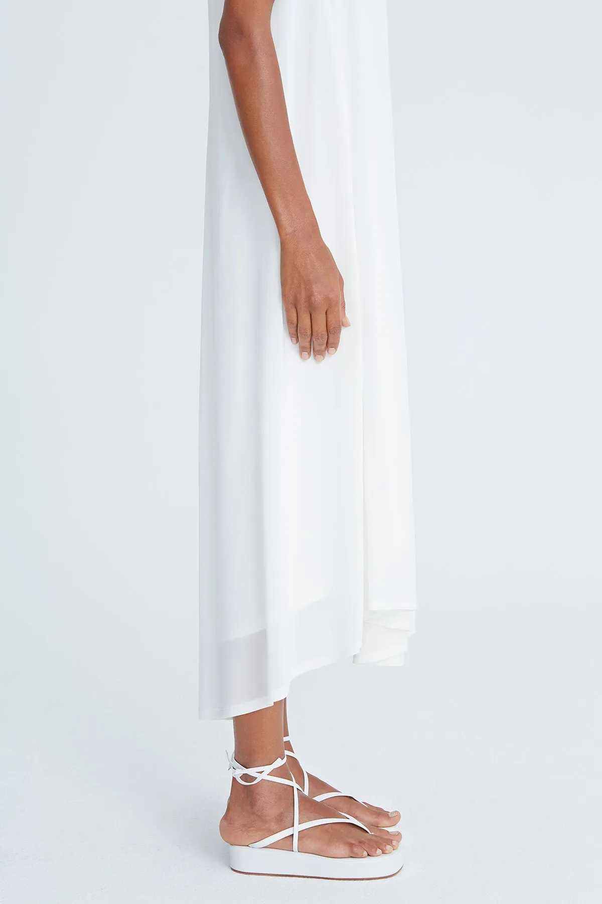 Karsyn Jersey Ruched Dress sold by H by Halston product image thumbnail 5