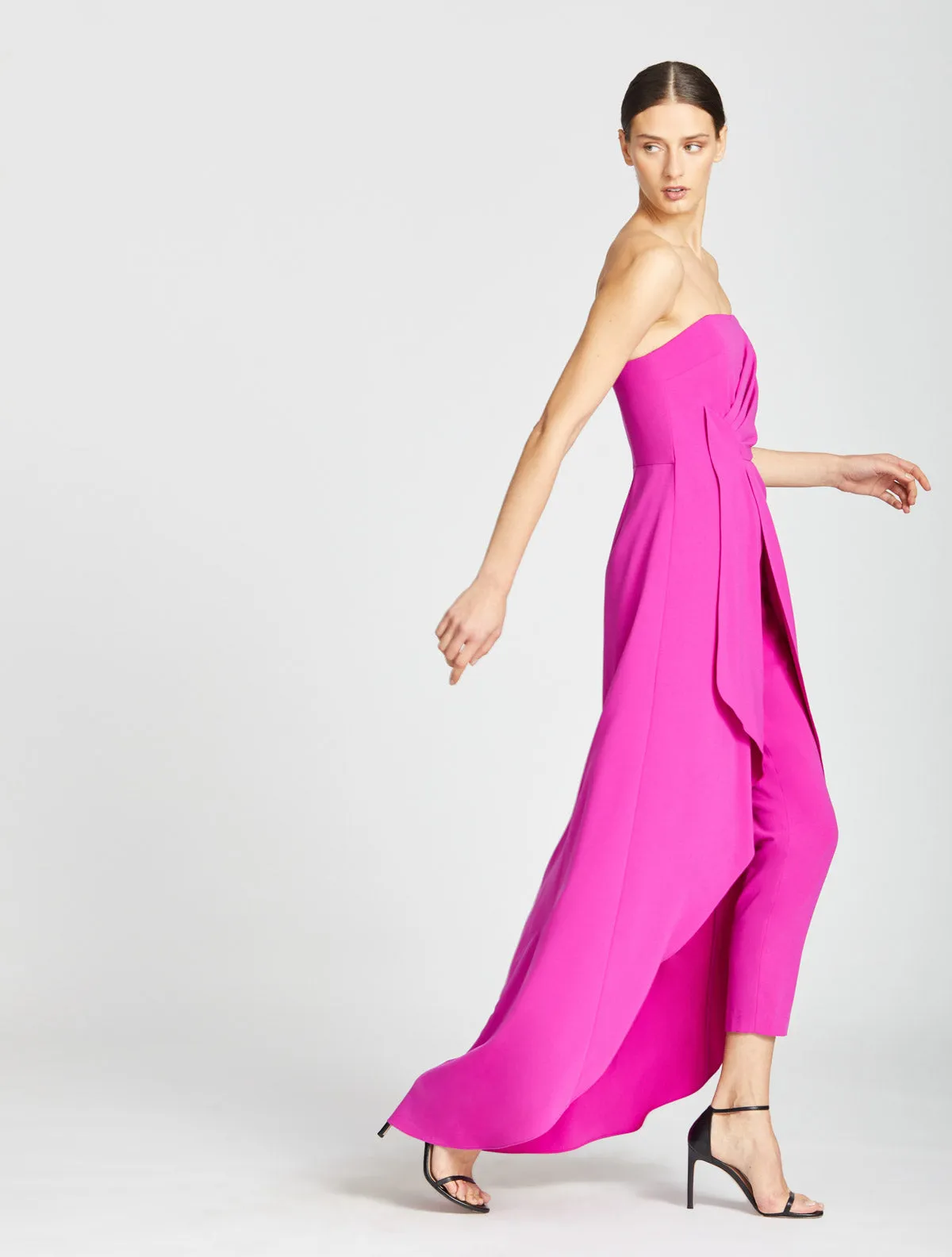 Strapless Jumpsuit Skirt Overlay sold by H by Halston product image thumbnail 3
