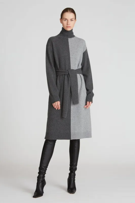 Bria Turtleneck Dress sold by H by Halston