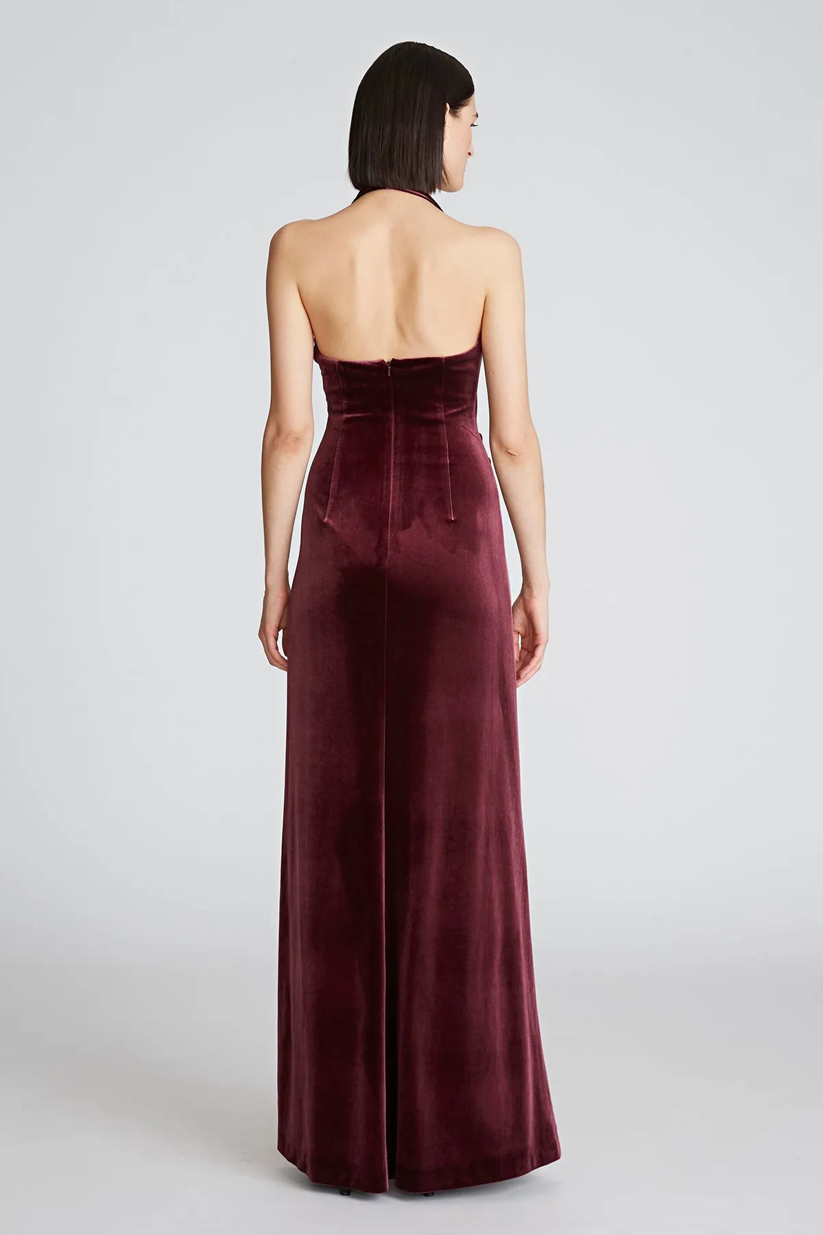 Rebecca Gown In Velvet sold by H by Halston product image thumbnail 2