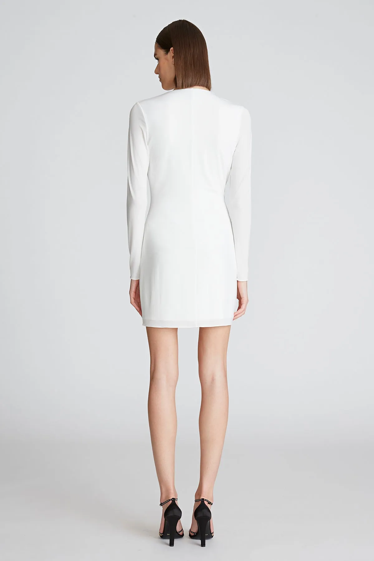 Fay Jersey Twist Mini Dress sold by H by Halston product image thumbnail 2