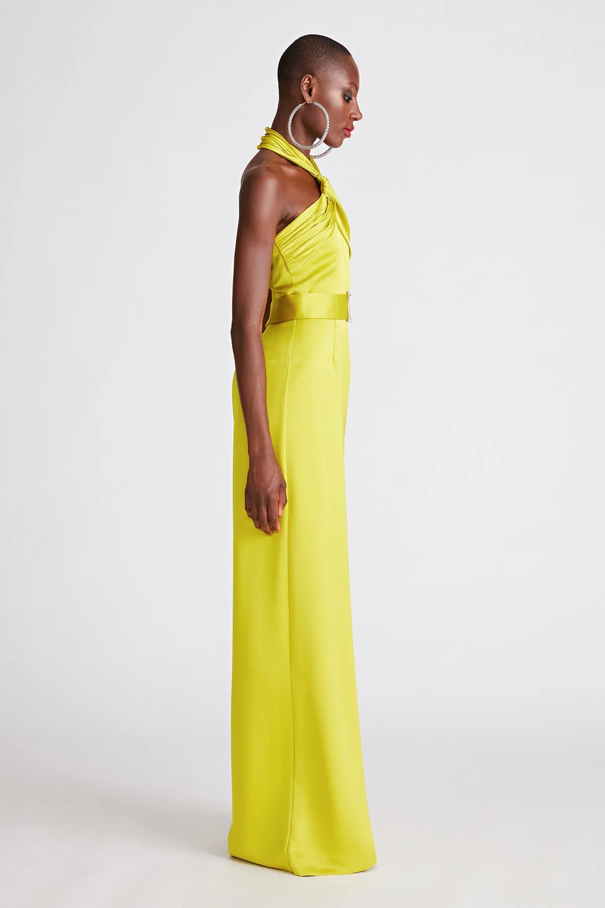 Kani Jumpsuit In Satin sold by H by Halston product image thumbnail 3