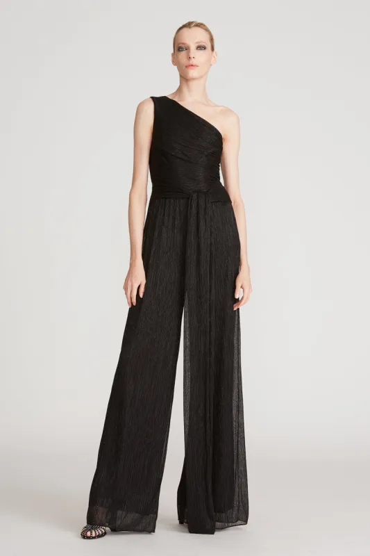 Romee Crinkle Jersey Jumpsuit made by H by Halston