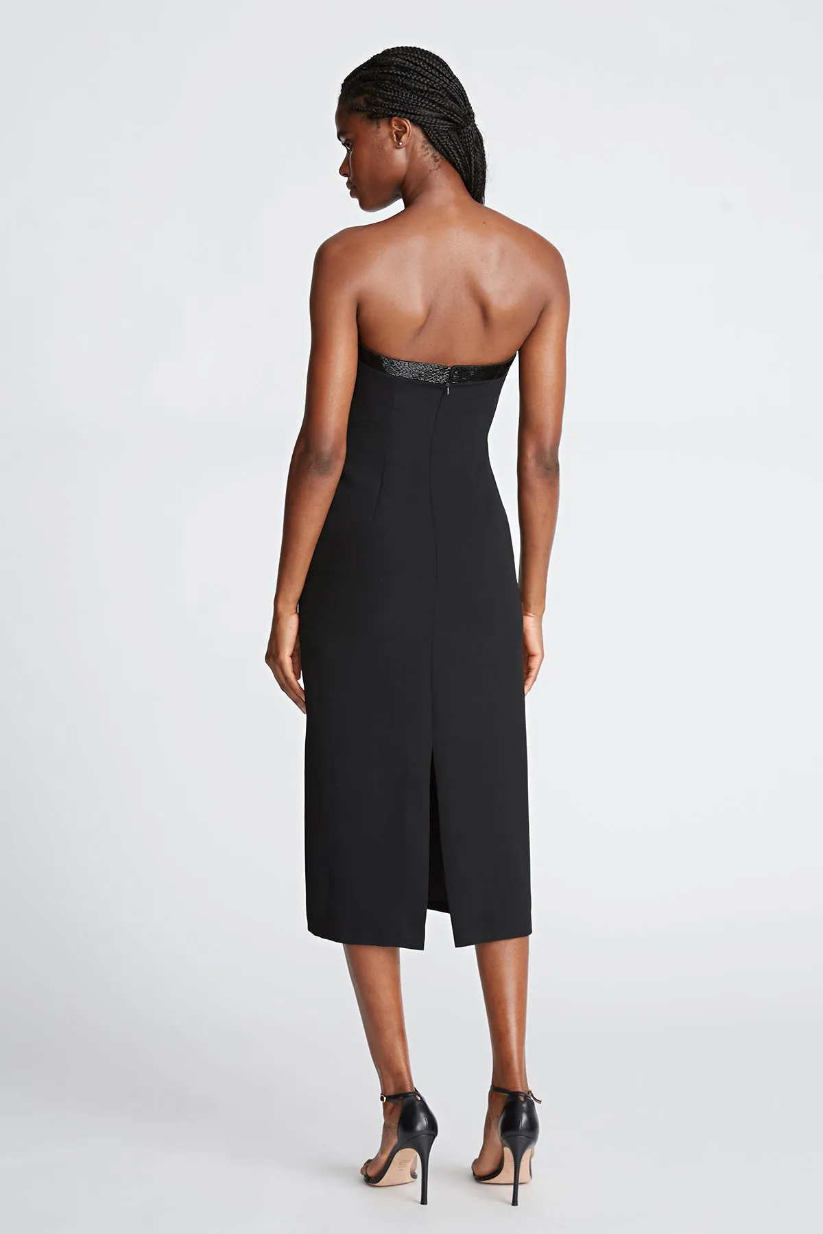 Brielle Dress In Stretch Crepe sold by H by Halston product image thumbnail 3