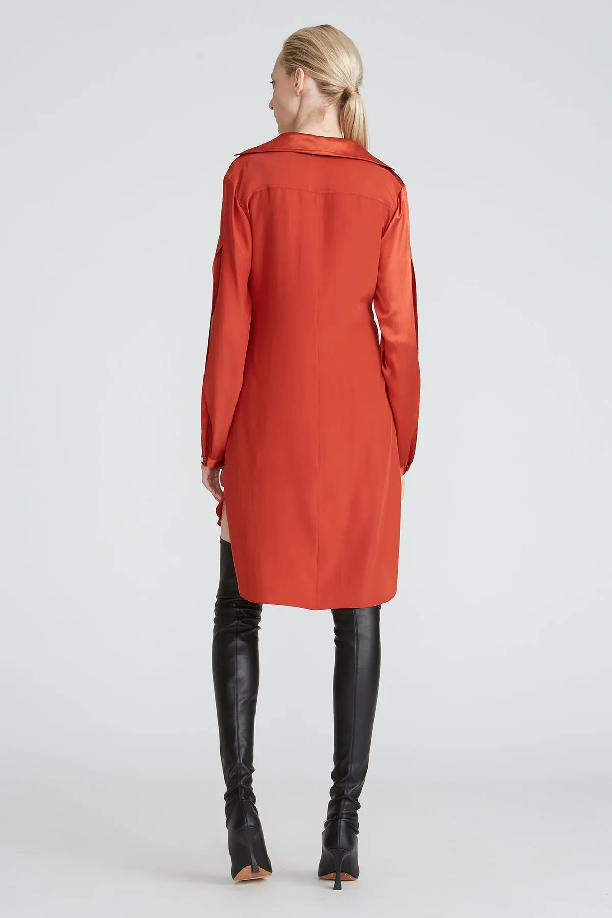 Janelle Charmeuse Dress sold by H by Halston product image thumbnail 3