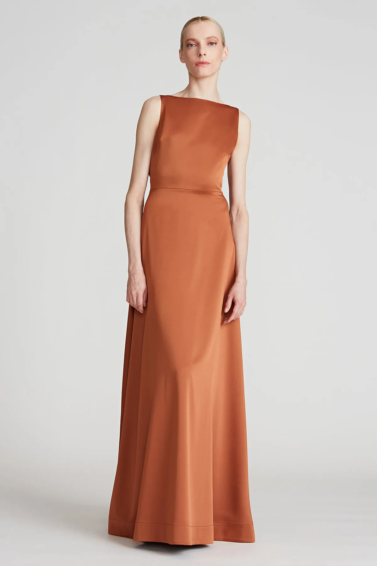 Mia Satin Gown sold by H by Halston