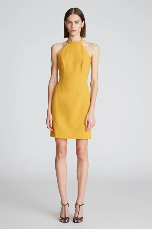 Vic Halter Crepe Dress sold by H by Halston