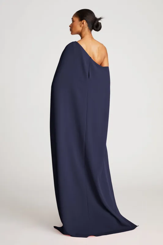 Elycia Gown In Stretch Crepe sold by H by Halston