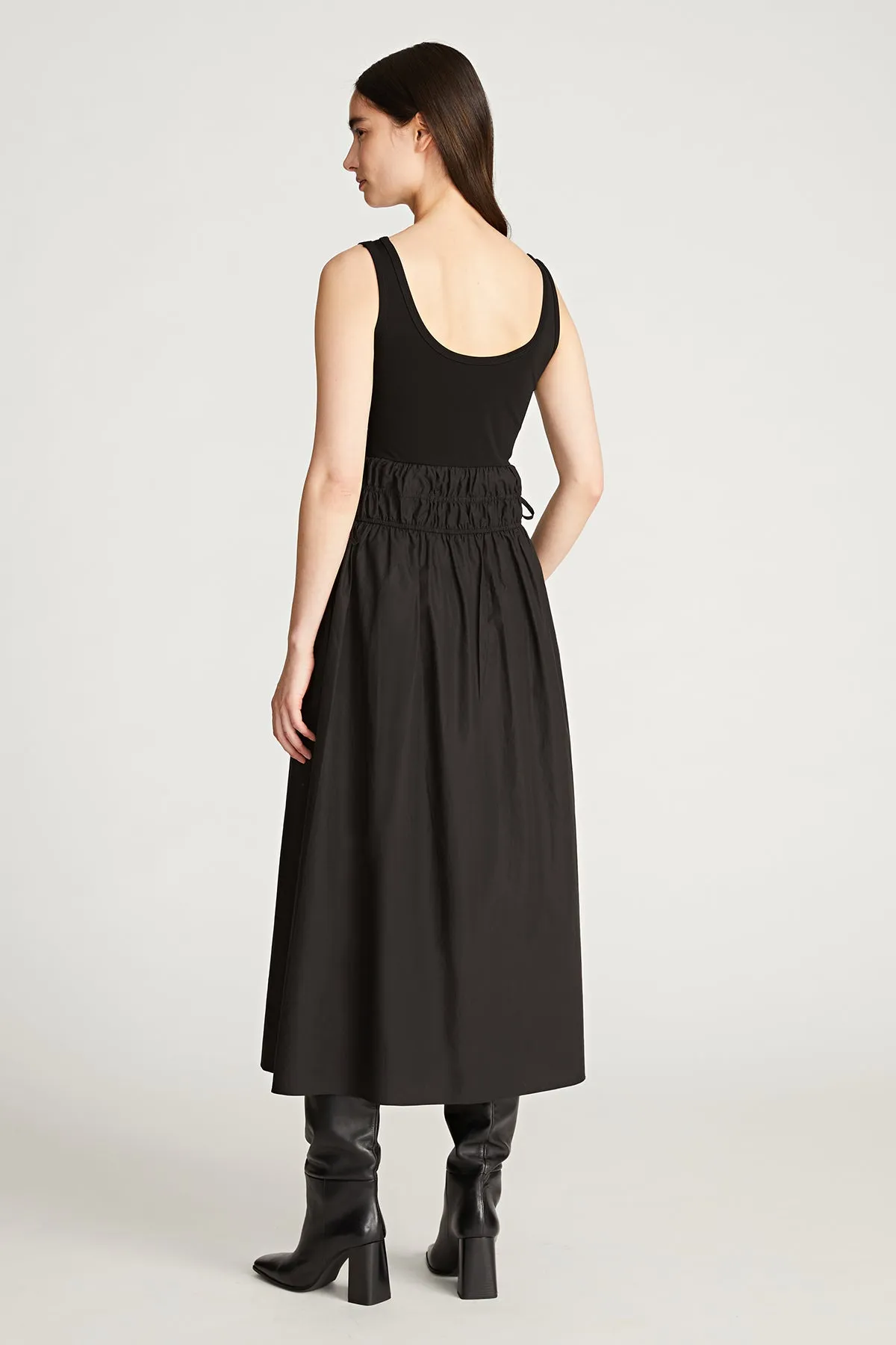 Shea Dress In Jersey & Cotton sold by H by Halston product image thumbnail 2