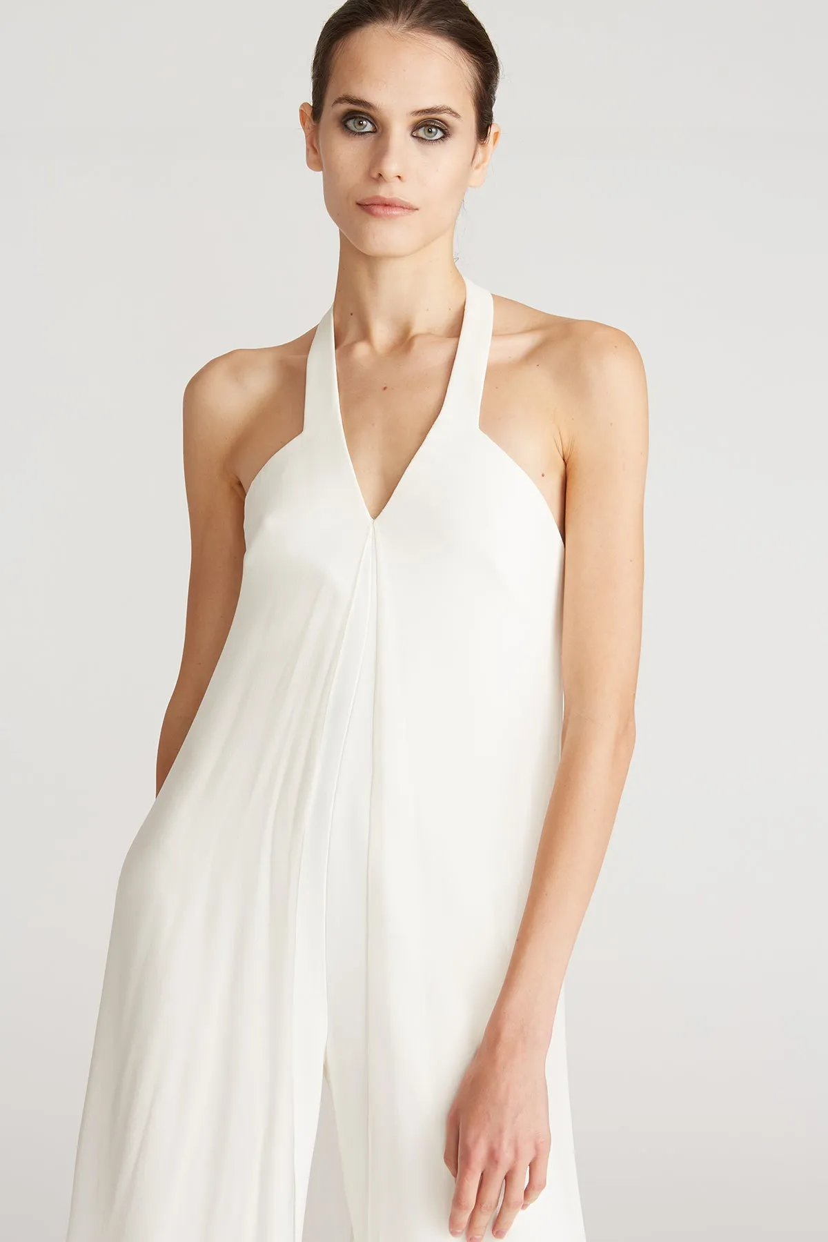 Ori Crepe/Chiffon Jumpsuit sold by H by Halston product image thumbnail 4