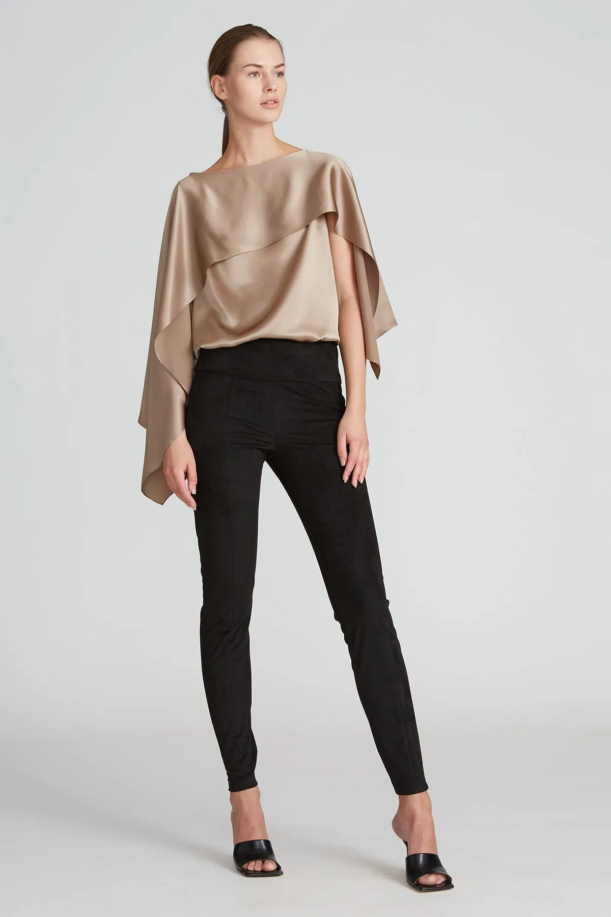 Kyra Suede Pant sold by H by Halston