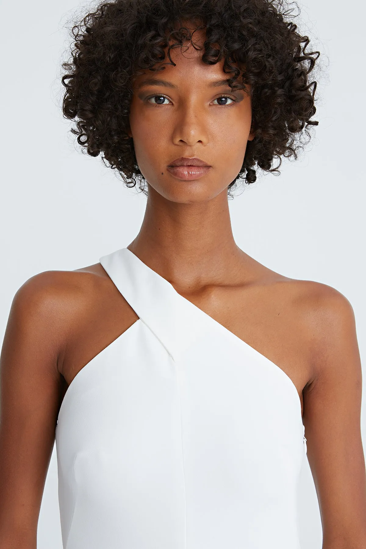 Brianna Crepe Asymmetric Gown sold by H by Halston product image thumbnail 4