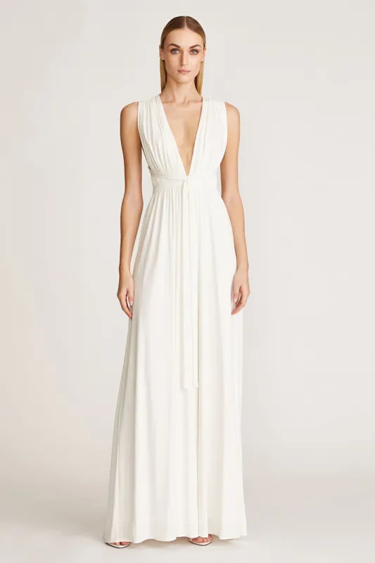 Freida Jersey Gown sold by H by Halston