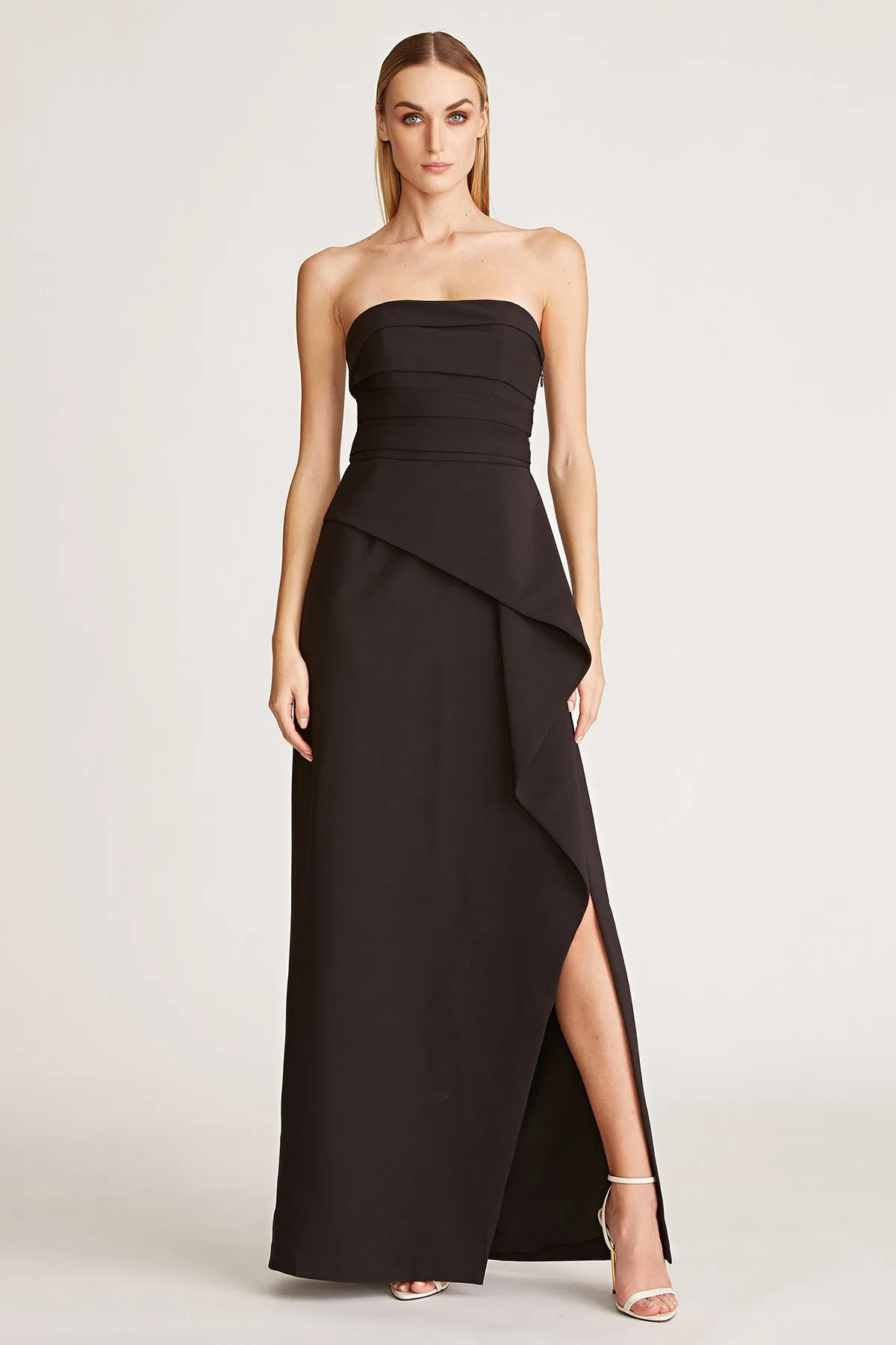 Violet Crepe Gown sold by H by Halston product image thumbnail 3
