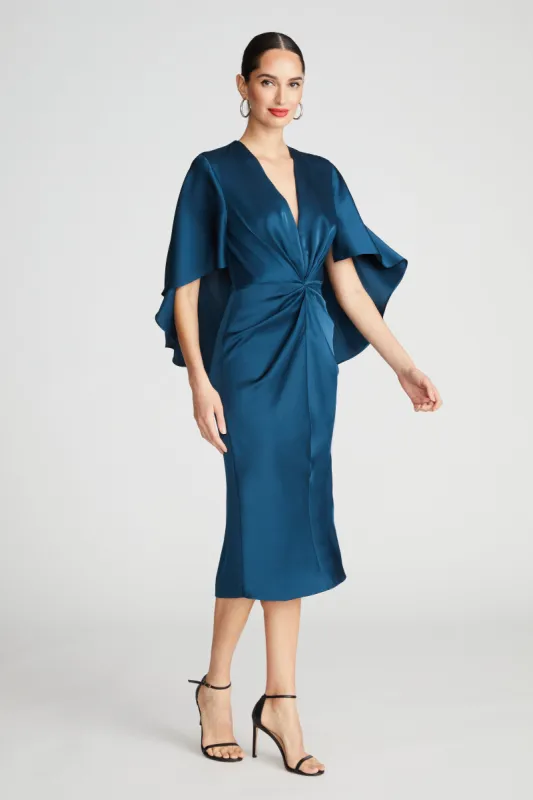 Tomi Dress In Satin sold by H by Halston