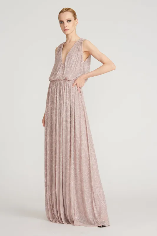 Adler Shimmer Jersey Gown made by H by Halston