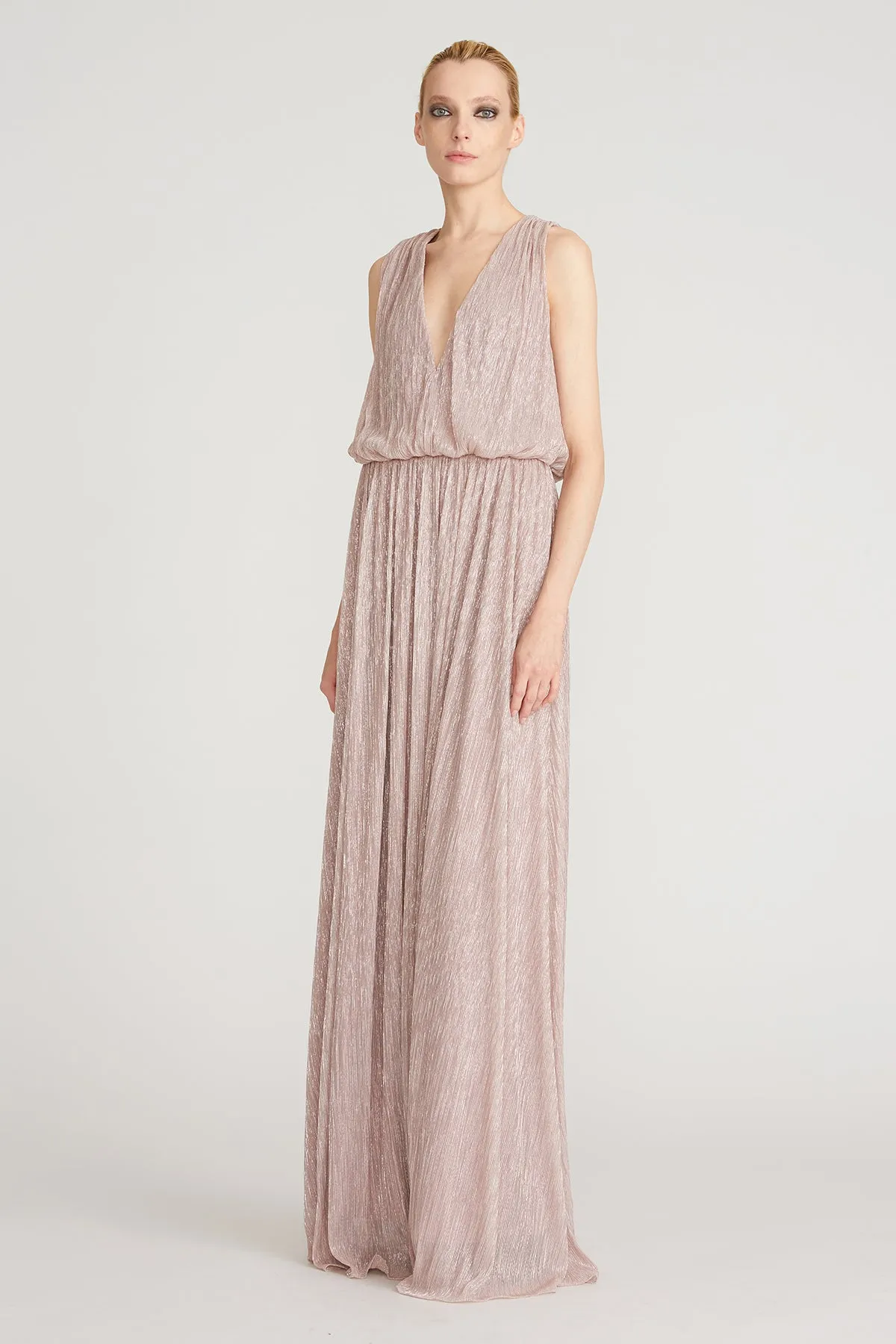 Adler Shimmer Jersey Gown sold by H by Halston product image thumbnail 5