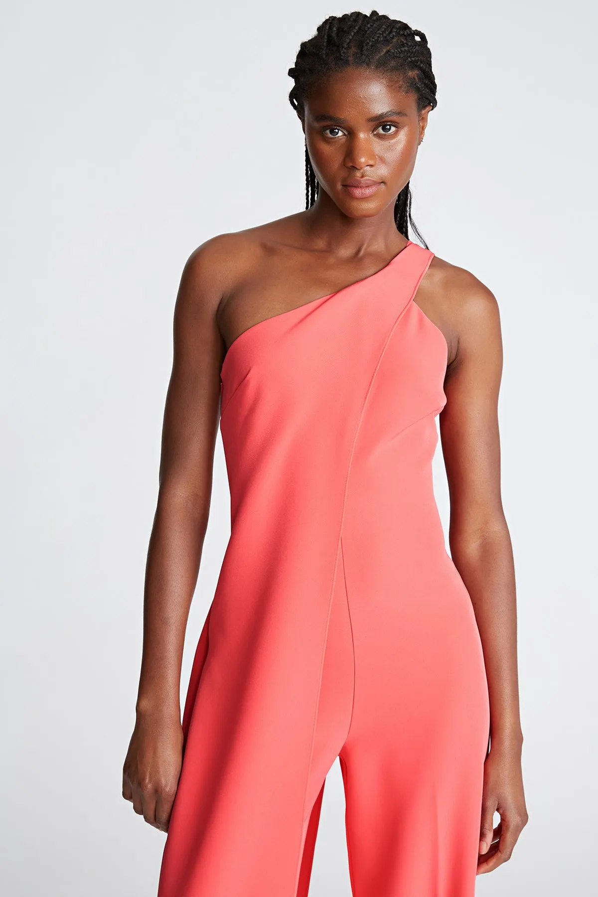 Juli Jumpsuit In Stretch Crepe sold by H by Halston product image thumbnail 4