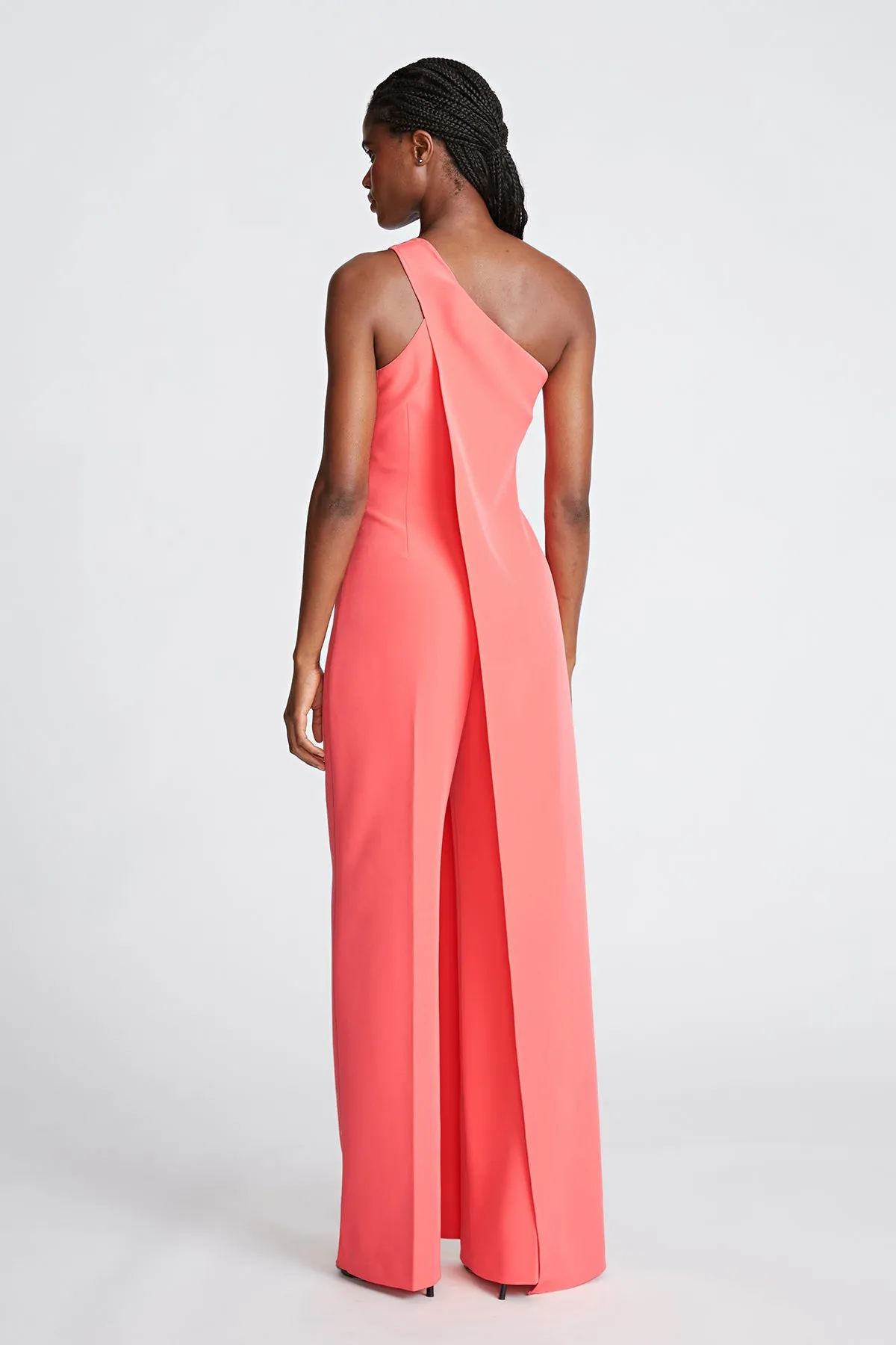 Juli Jumpsuit In Stretch Crepe sold by H by Halston product image thumbnail 2