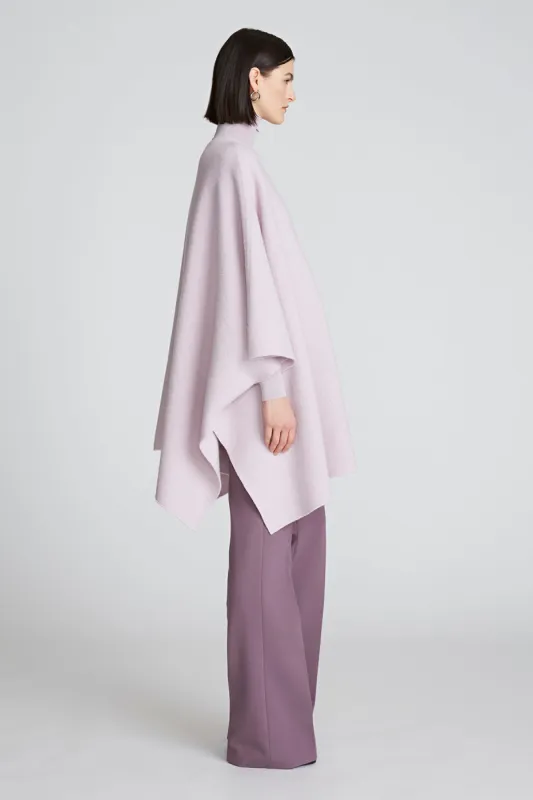 Bridget Poncho In Boiled Wool sold by H by Halston