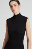 Layla Jersey Side Drape Dress sold by H by Halston