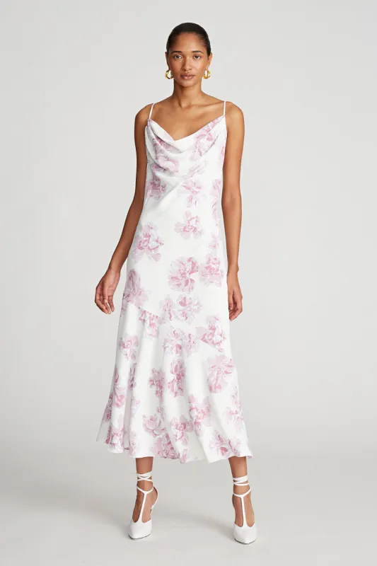 Sonny Dress In Printed Crepe sold by H by Halston