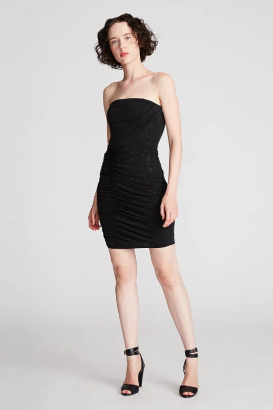 Geneva Dress In Crystal Jersey sold by H by Halston