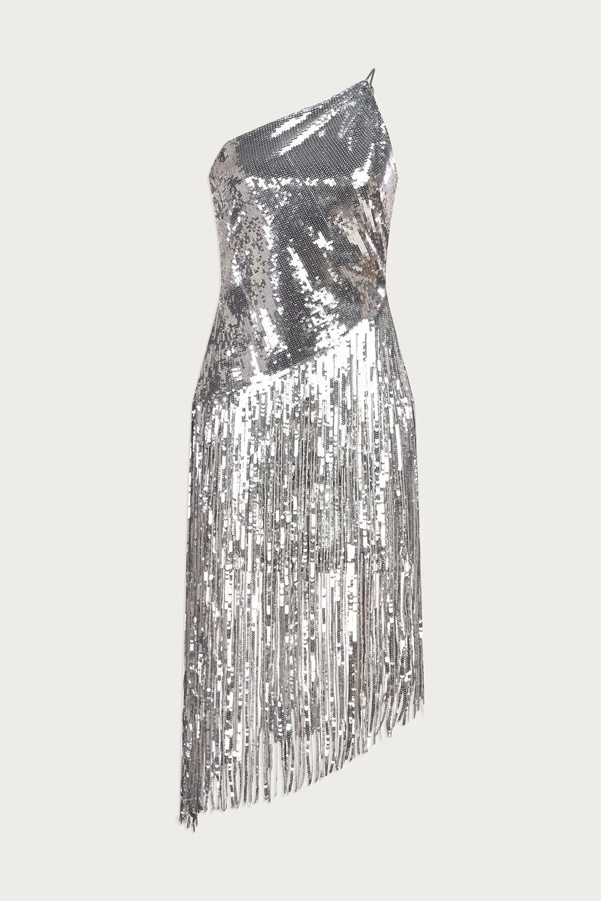 Tonya Dress In Sequin Fringe sold by H by Halston product image thumbnail 5