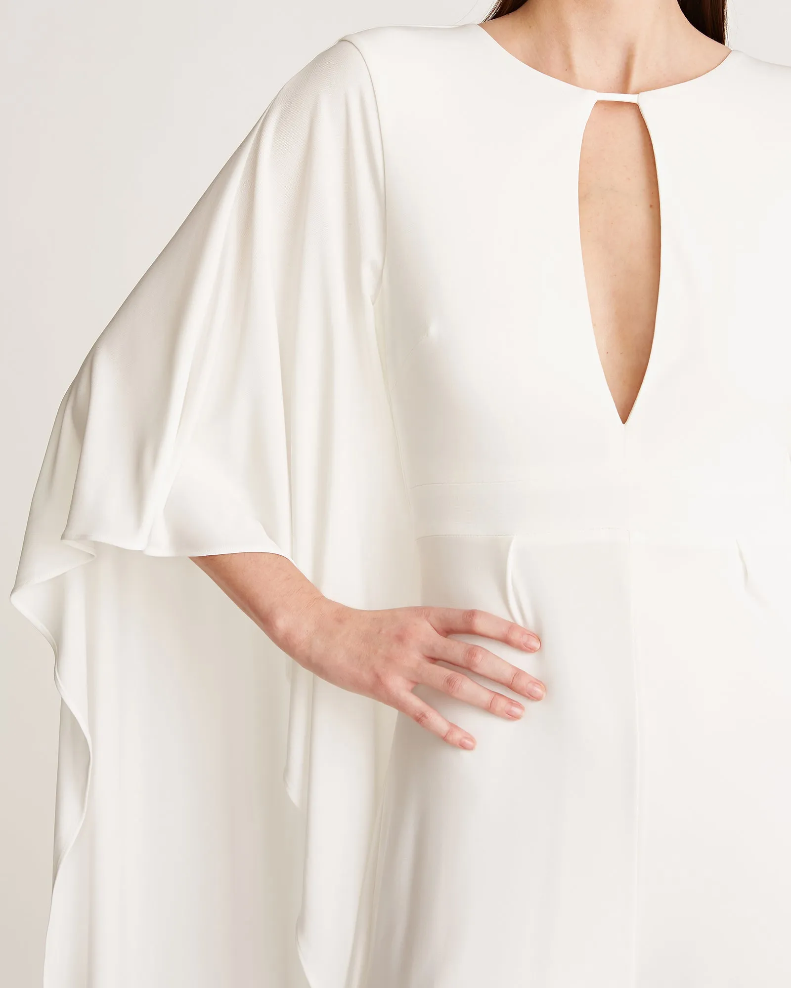 Brea Draped Jumpsuit sold by H by Halston product image thumbnail 4