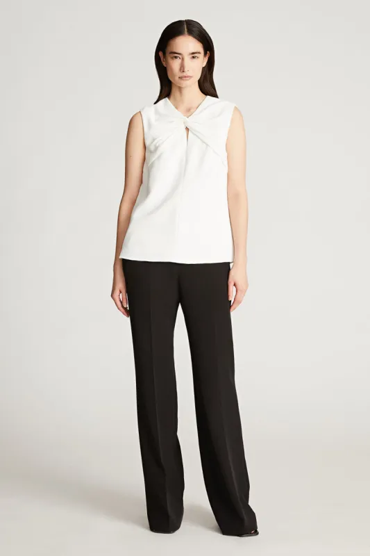 Faren Top In Fluid Crepe sold by H by Halston