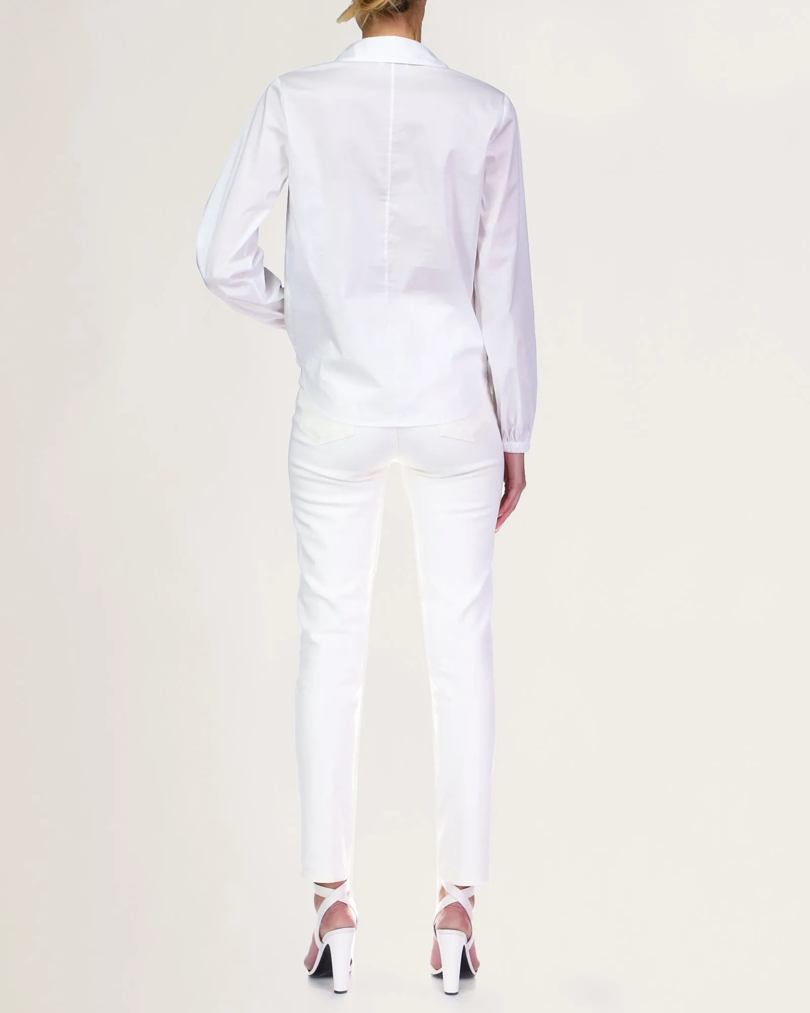 Mina Cotton Shirt sold by H by Halston product image thumbnail 3