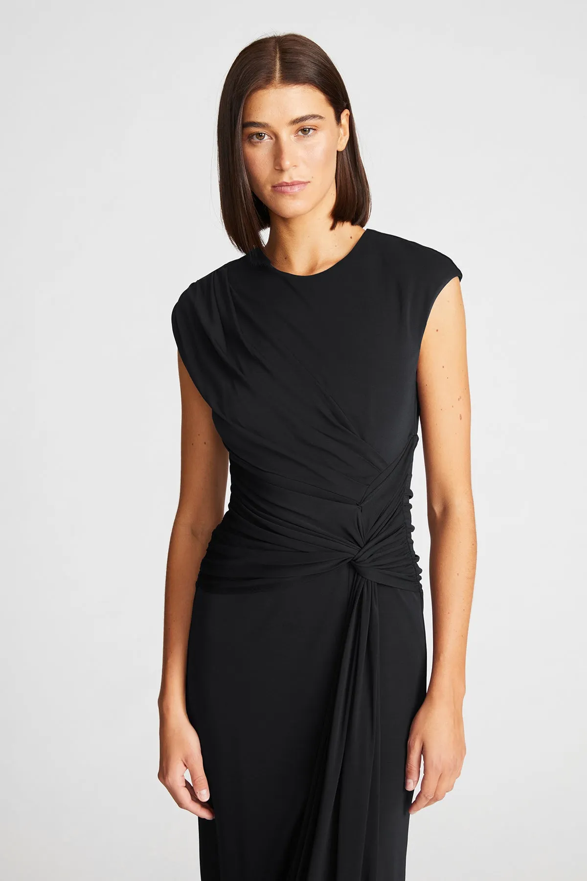 Giovanna Gown In Matte Jersey sold by H by Halston product image thumbnail 4