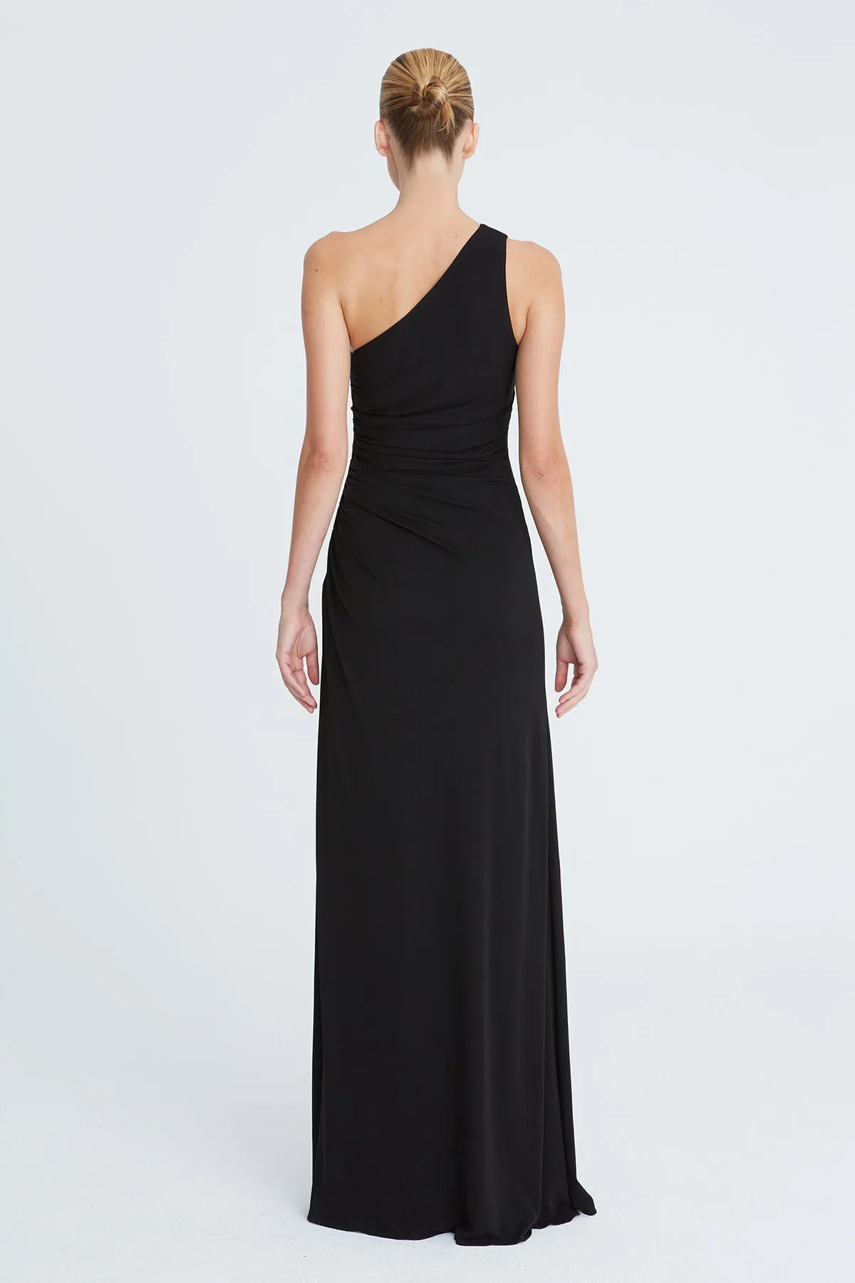 Amira Jersey Gown with Crystals sold by H by Halston product image thumbnail 3