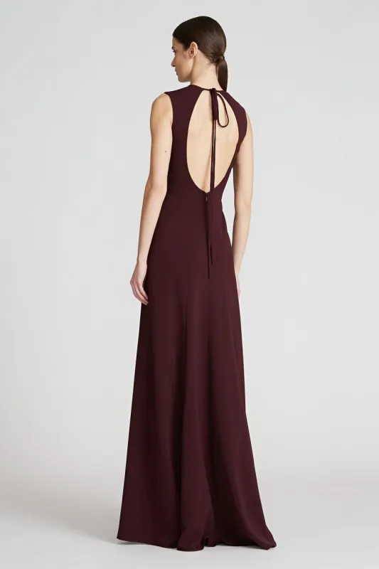Iris Crepe Gown sold by H by Halston