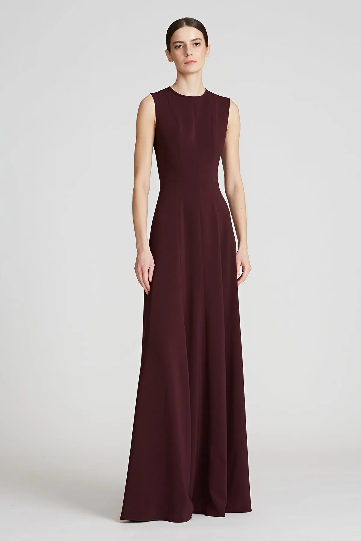 Iris Crepe Gown sold by H by Halston product image thumbnail 2