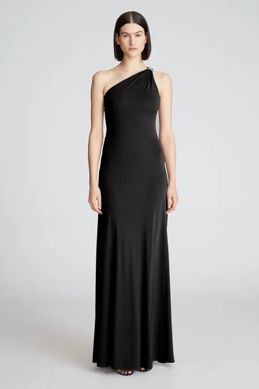 Alison Gown In Matte Jersey sold by H by Halston