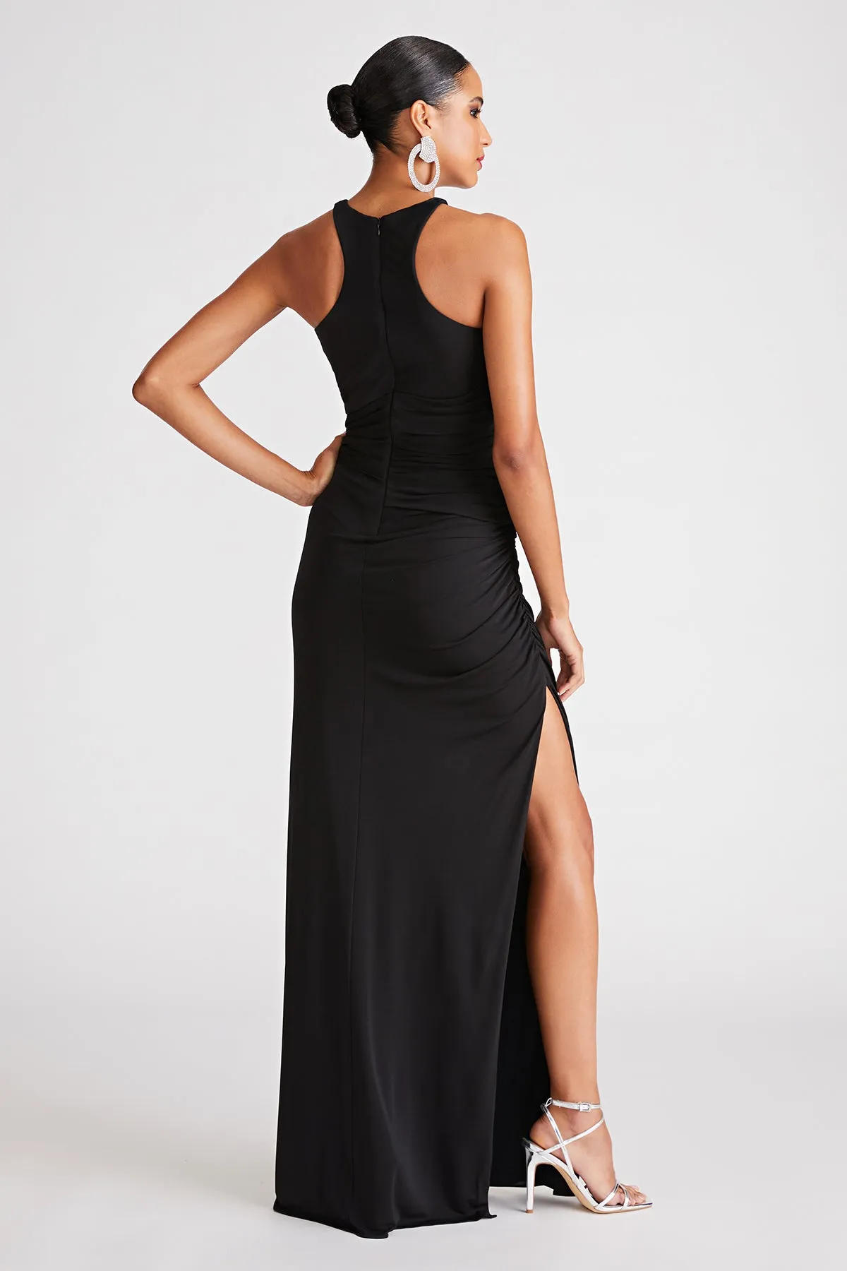 Lang Gown In Jersey sold by H by Halston product image thumbnail 2