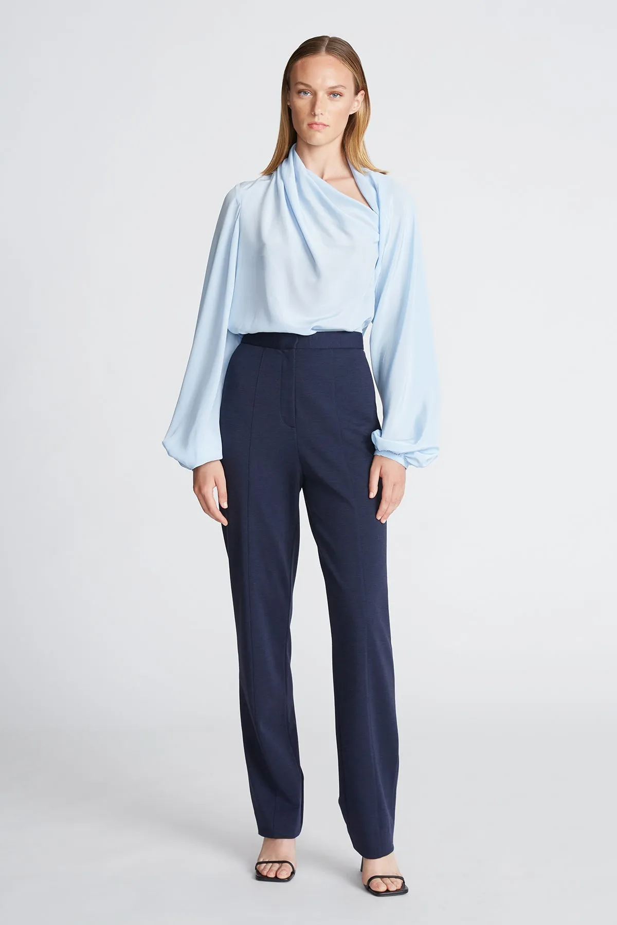 Collins Pant In Knit Suiting sold by H by Halston product image thumbnail 2