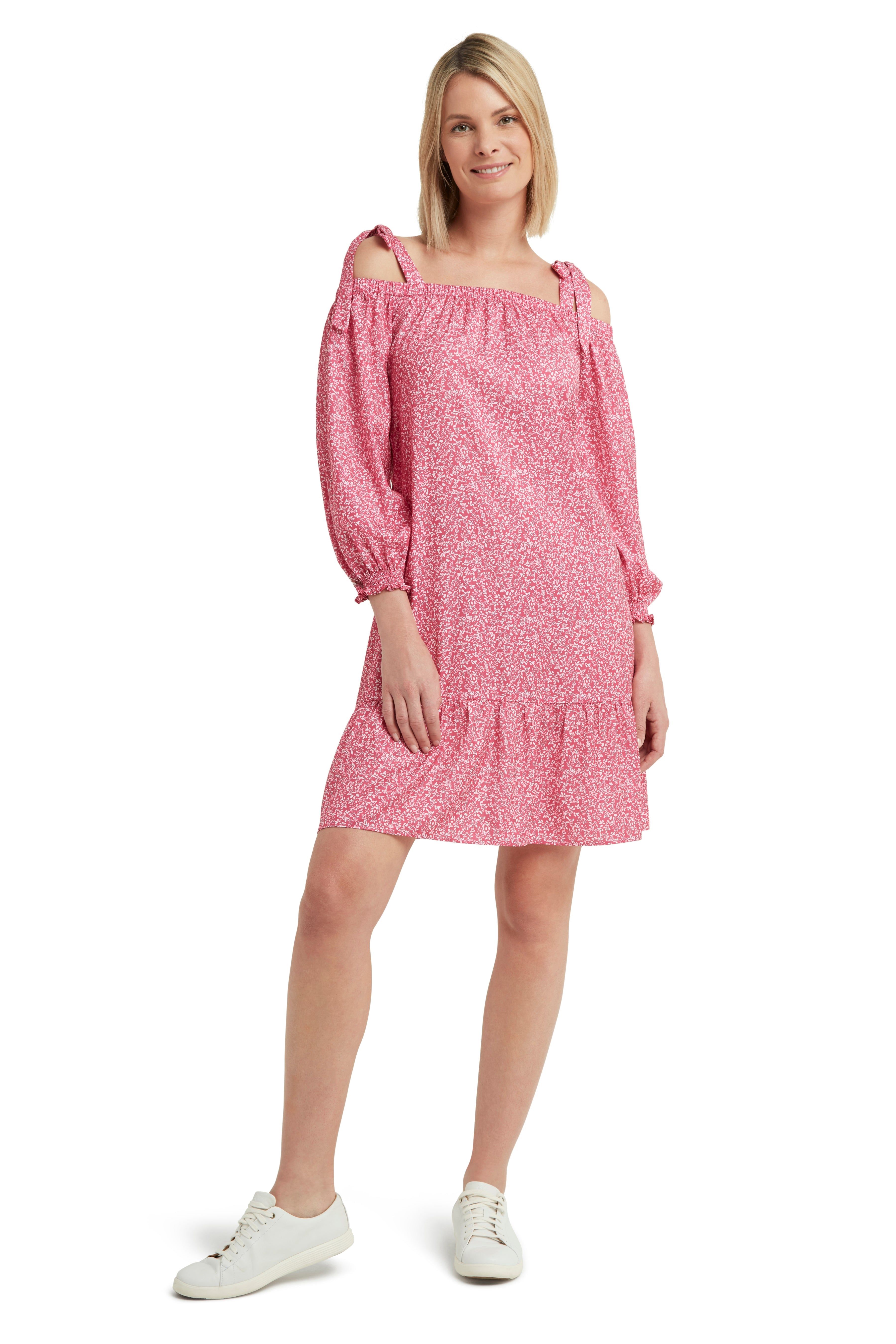 Printed Dress with Three Quarter Sleeve sold by H by Halston